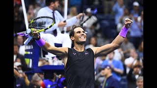 Rafael Nadal vs Matteo Berrettini  US Open 2019 Semifinal Highlights [upl. by Oremoh]