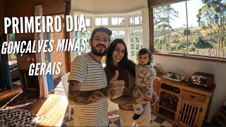 Gonçalves Minas Gerais  Parte 1  Conhecendo a cidade e comércios  Viajando em família [upl. by Nosde]