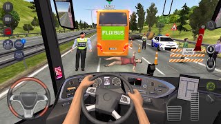 Europe Bus Accident 🚍👮‍♂️ Bus Simulator  Ultimate Multiplayer Bus Wheels Games Android [upl. by Ahsiuqal]