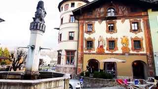 Berchtesgaden downtown Innenstadt Bavaria Germany Bayern Deutschland [upl. by Cost570]