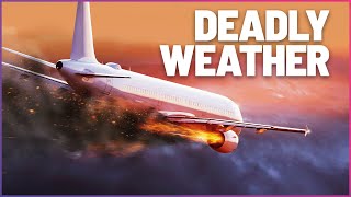 Deadly Disaster As Delta Air Lines Flight 191 Crashes After Microburst Storm  Mayday [upl. by Zingg883]