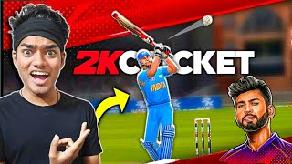 2K CRICKET Game On Mobile🔥 [upl. by Eleanore]