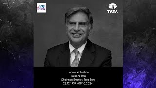 भारतरत्न काळाच्या पडद्याआड  आदरणीय रतन टाटांचा जीवनप्रवास Ratan Tata Life VJSeStudy [upl. by Beckerman]