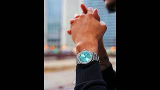 Silver  Blue Turquoise Mansa  Asorock Watches [upl. by Ayaladnot]