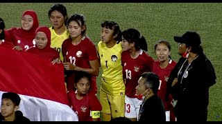 LOLOS2nd MATCH  FT  INDONESIA 1  0 SINGAPORE AFC Women Asian Cup 2022 [upl. by Mela]