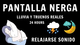 Lluvia y truenos para dormir  Sonidos para conciliar el sueño rápido y relajarse [upl. by Psyche]