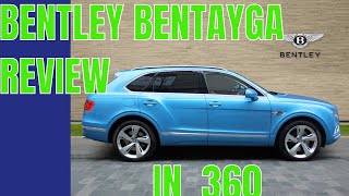 New Bentley Bentayga W12 Review in 360º VR [upl. by Einnaf]