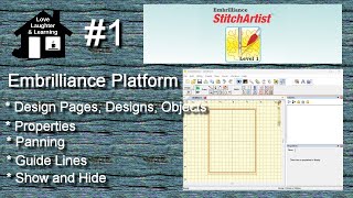 Embrilliance Stitch Artist Level 1 Class 1 SALE details in description [upl. by Tripp]