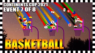 Basketball  Event 7  Continents Cup 2021 [upl. by Selim177]