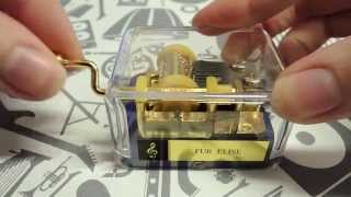 Fur Elise  Hurdy Gurdy Music Box [upl. by Gnilhsa]