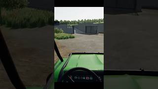 John Deere Gator incab driving in No Mans Land  Farming Simulator 22 fs22 shorts [upl. by Willabella489]