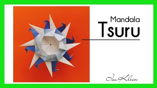 Como fazer Mandala de Tsuru [upl. by Tirrag90]