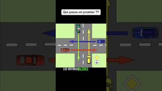 Code de la route Comment connais tu les règles de priorités [upl. by Sorac317]