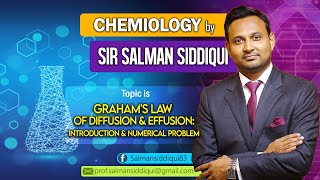 Grahams Law of Diffusion amp Effusion Introduction amp Numerical Problem [upl. by Lemart]