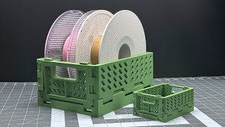 I made these 3D Printable Storage Crates [upl. by Moyers]