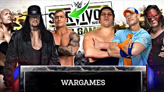 WWE 2K24 6 SUPERSTARS WARGAMES [upl. by Lin]