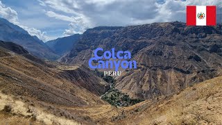 Colca Canyon  3 Day Hike  PERU No Music [upl. by Atteuqahc83]