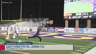 Jones County take home win over East Forsyth on Friday night [upl. by Bianca]