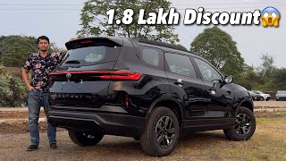 Mafia Base Model Pe Discount😍 2024 Tata Safari Pure Plus S Dark Edition Review  Most VFM [upl. by Ynnavoj]