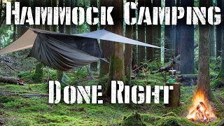 Hammock Camping Done Right Tips and Required Gear [upl. by Goodill]