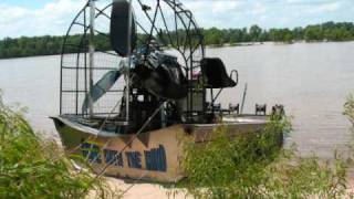 2 Brand New Airboats Running Dry Ground [upl. by Geller]