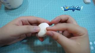 8】How to sculpt face【Clay Tutorial Anime Figure DIYLovely4u】 [upl. by Airdnalahs517]