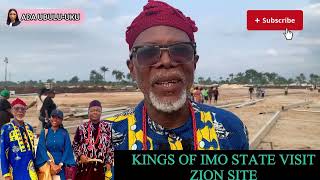 EBUKA OBI ‘S KINGS 👑OF IMO VISIT ZION SITE  HRH Eze Okeukwu Victor Amavis amp HRH Eze DrGoodluck Obi [upl. by Anilatac]