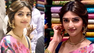 Actress Sreeleela at Manikonda Maangalya Shopping Mall  Sreeleela Latest Video  Tollywood [upl. by Scoles878]