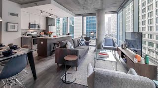 A 12 2bedroom 2bath model at the Loops new Parkline Chicago [upl. by Hillyer137]