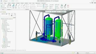 CREO PIPING amp FRAMEWORK [upl. by Selhorst]