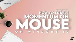 How enable momentum on mouse driver  Synaptics Mouse driver  Smoother on Mouse pad 2020 [upl. by Nerot247]