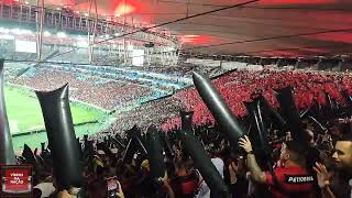 Em Dezembro de 81 botou os ingleses na roda  Entrada do Flamengo contra o Millonarios [upl. by Nilyarg]