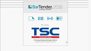 Tsc Barcode printer Installation bartender software printer driver installation Barcode Generator [upl. by Hestia]