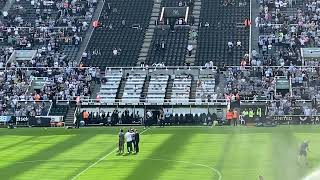 Nice to welcome back Jonás Gutiérrezamp Papiss Cisse Newcastle v Brighton 11 May 2023 St James Park [upl. by Inail]