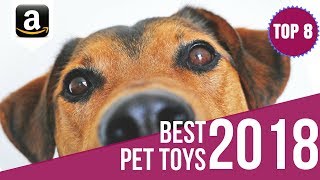 8 Best Interactive Pet Laser Toys Ball Launcher Toys Monitoring Camera for Cats and Dogs 2018 [upl. by Eeryk520]