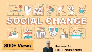 Social Change  in Tamil  Lets Learn Sociology By Prof S Madhan Kumar [upl. by Yaffit]