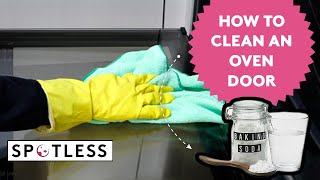 The Easiest Way to Clean Even the Grimiest Glass Oven Door [upl. by Faustena]