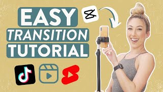 5 EASY INSTAGRAM REELS amp TIKTOK TRANSITIONS  Step by Step Tutorial [upl. by Danila588]