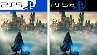 Hogwarts Legacy  PS5 vs PS5 Pro  Graphics Comparison  Analista De Bits [upl. by Velma]