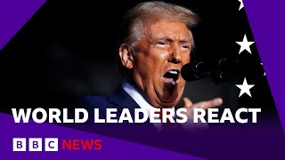 What Donald Trumps win means for Ukraine Middle East Russia and UK  BBC News [upl. by Sibby]