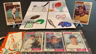 1974 Topps Baseball Holiday  Christmas Rack Pack Rip [upl. by Lawton]