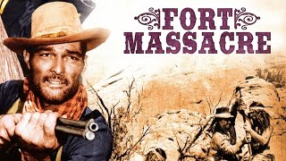 Fort Massacre 1958 Movie  Joel McCrea Forrest Tucker John Russell Susan  Facts amp Review [upl. by Truc]