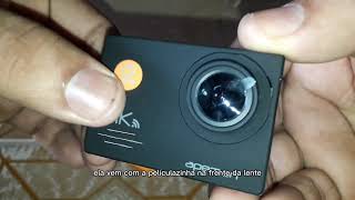 review A79 action cam 4Kmicrofone externo menos de 20000 reais no ALIEXPRESSvale a pena 2022 [upl. by Ysnap936]