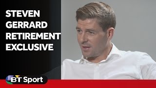 Steven Gerrard retires  Exclusive interview with Gary Lineker [upl. by Akahs147]