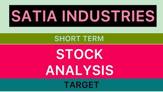 satia industries share analysis big update short term target upper circuit❇️satia industries share [upl. by Adnama764]