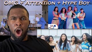 New Jeans OMG  Attention  Hype Boy Official MV  New Jeans Reaction [upl. by Notselrahc956]