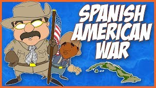 SpanishAmerican War  Animated History [upl. by Brom498]