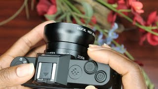 4k Digital Camera 48mp Camera Vlogging Camera Review UNDER 200 [upl. by Malda]