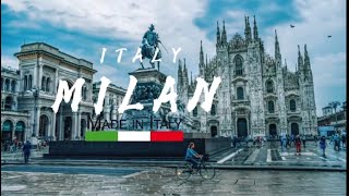 Milan 🇮🇹 Italy  Gothic Duomo Cathedral  Restaurant Granaio  Walking  Part 1 [upl. by Ott]