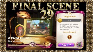 Junes Journey Secrets 16 FINAL SCENE 29 Fairground Word Mode 4K [upl. by Bardo]